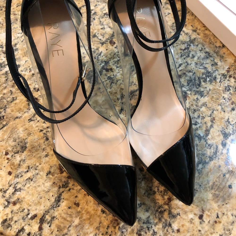 Authentic Raye Heels, Never Worn